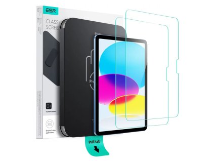 88944 esr 2pack tempered glass screen protector ultrafit tray tvrdene ochranne sklo pre ipad 10 2022 10 9 11 2025 priehladne