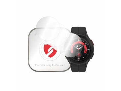 89253 smart protection premium classic ochranna folia 4 kusy pre samsung galaxy watch5 pro priehladna