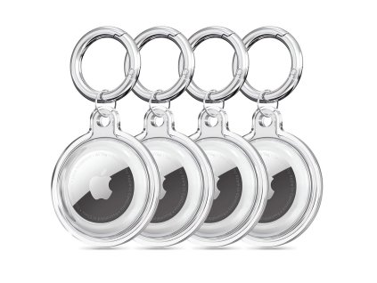 89361 techsuit secure holder silicone puzdro na apple airtag 4 pack priehladna