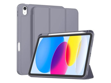 88842 techsuit flex trifold skladacie puzdro s drziakom na stylus pre ipad 10 2022 10 9 11 2025 fialove