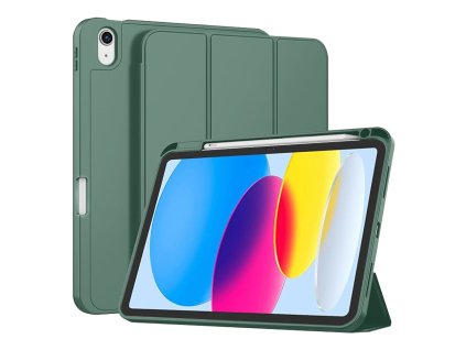 88845 techsuit flex trifold skladacie puzdro s drziakom na stylus pre ipad 10 2022 10 9 11 2025 zelene