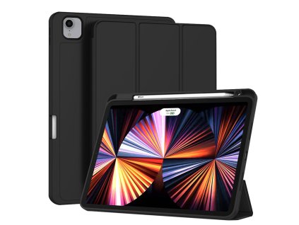 88851 techsuit flex trifold skladacie puzdro s drziakom na stylus pre ipad pro 11 2018 2020 2021 2022 cierne