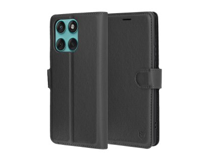 89214 techsuit leather folio kozene puzdro pre motorola edge 60 edge 60 fusion cierne