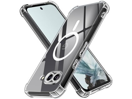 89550 6 techsuit shockproof clear silicone magsafe priehladne silikonove ochranne puzdro pre google pixel 9a priehladne