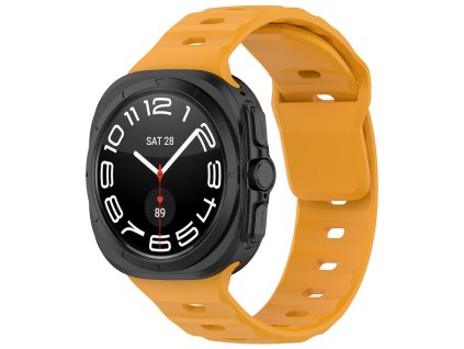89310 techsuit watchband w055 remienok pre samsung galaxy watch ultra 47 mm oranzovy
