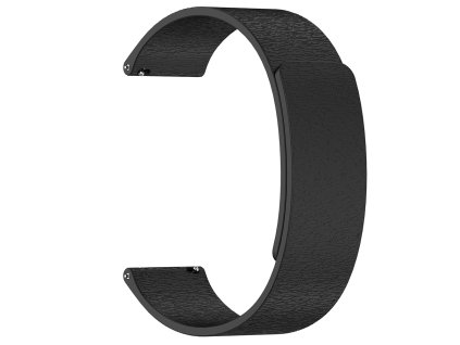 89418 techsuit watchband 20 mm w074 remienok pre samsung galaxy watch 4 5 active 2 huawei watch gt 3 42 mm gt 3 pro 43 mm cierny
