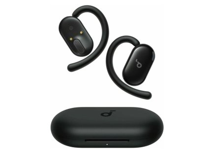 89856 anker soundcore v20i bezdrotove sportove sluchadla s otvorenym dizajnom bluetooth 5 4 nastavitelne haciky odolnost ip55 cierne