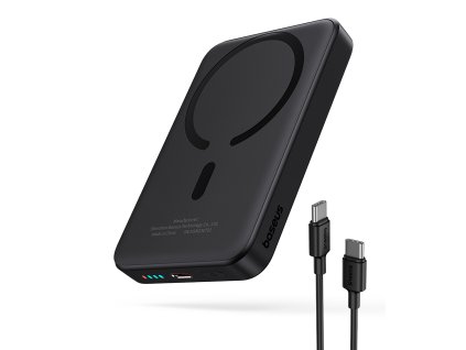 89784 baseus mini air powerbanka usb c magsafe nabijanie 20 w 10000 mah kabel usb c 30 cm cierna