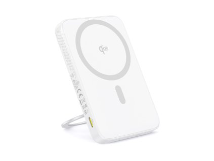 89886 baseus picogo powerbanka usb c qi2 20 w 5000 mah otocny stojan kabel usb c biela