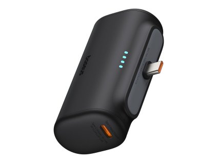 89838 baseus powerbanka kompaktna usb c 20 w 5000 mah kabel usb c cierna