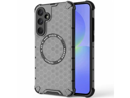 90138 techsuit honeycomb shield magsafe ochranny obal na samsung galaxy a36 5g cierny