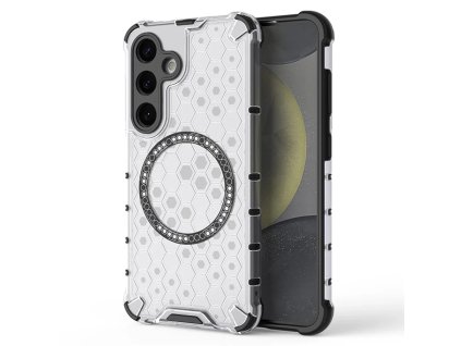 90084 techsuit honeycomb shield magsafe ochranny obal na samsung galaxy s24 biely