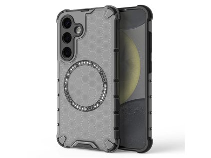 90102 techsuit honeycomb shield magsafe ochranny obal na samsung galaxy s24 cierny
