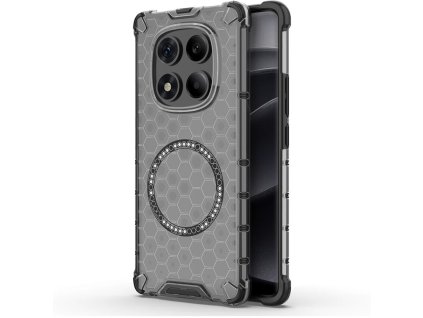 90030 techsuit honeycomb shield magsafe ochranny obal na xiaomi redmi note 14 pro 4g cierny