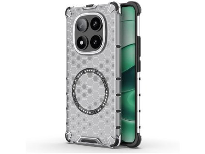 90021 techsuit honeycomb shield magsafe ochranny obal na xiaomi redmi note 14 pro 5g poco x7 biely