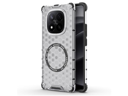 90009 techsuit honeycomb shield magsafe ochranny obal na xiaomi redmi note 14 pro 5g biely