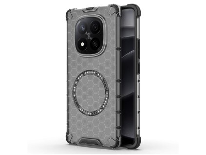 90006 techsuit honeycomb shield magsafe ochranny obal na xiaomi redmi note 14 pro 5g cierny