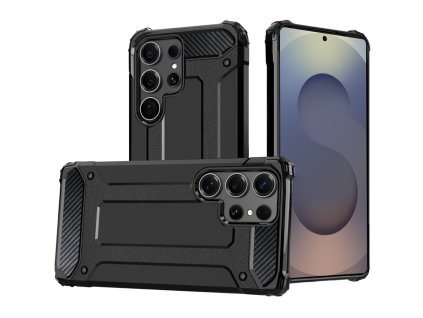 89871 techsuit hybrid armor ochranny obal na samsung galaxy s25 ultra cierny