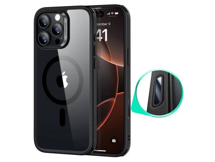 90465 esr classic hybrid halolock puzdro pre iphone 16 pro max priehladne cierne