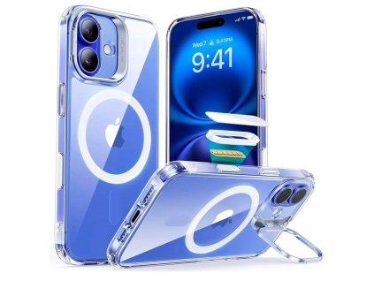 90477 esr classic hybrid halolock puzdro so stojanom pre iphone 16 priehladne