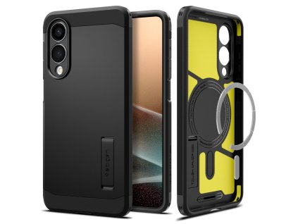 90360 spigen tough armor magsafe puzdro pre samsung galaxy s25 edge cierne