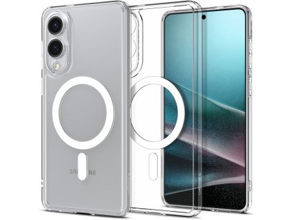 90357 spigen ultra hybrid magsafe puzdro pre samsung galaxy s25 edge priehladne biele
