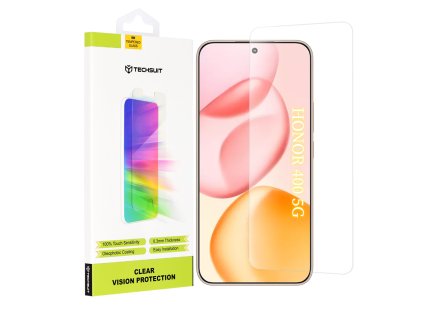 90708 techsuit clear vision ochranne sklo pre honor 400 priehladne