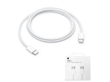 91449 apple originalny datovy kabel a2795 usb c na usb c 1 m 60 w balenie blister biely