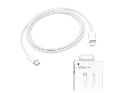 91206 apple originalny datovy kabel type c na lightning 1 m biely blister balenie