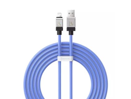 90882 baseus datovy kabel coolplay usb na lightning rychle nabijanie 2 4 a 2 m modry