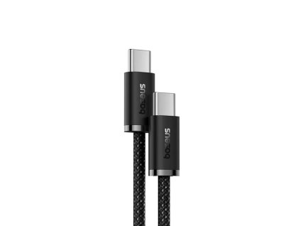 90954 baseus datovy kabel dynamic 3 series type c na type c rychle nabijanie 100 w 480 mbps 2 m cierny