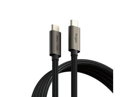 90945 ringke datovy kabel type c na type c 240 w 2 m cierny