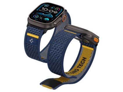 91419 spigen remienok athlex air pre apple watch 6 7 8 9 10 se se 2 ultra ultra 2 44 45 46 49 mm active navy