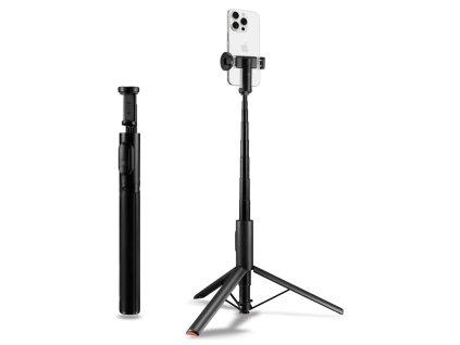 91374 spigen selfie tyc s dialkovym ovladanim a stativom bluetooth skladacia stabilna silikonove protismykove podlozky cierna