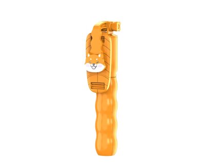 90984 techsuit mini selfie tyc s kompaktnym stativom a odnimatelnym dialkovym ovladanim 70 cm oranzova