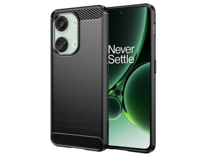 91641 techsuit carbon silicone puzdro na oneplus nord 3 cierne