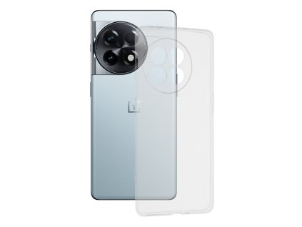 91656 techsuit clear silicone puzdro na oneplus 11r oneplus ace 2 transparentne
