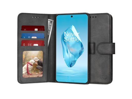 91770 techsuit diary book puzdro na oneplus 12r cierne