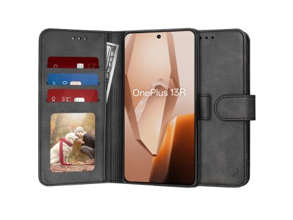 92529 techsuit diary book puzdro na oneplus 13r cierne