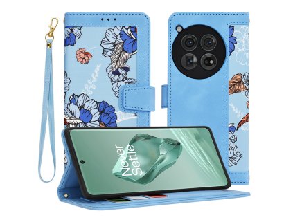 91932 techsuit flipcraft puzdro na oneplus 12 vibrant blue