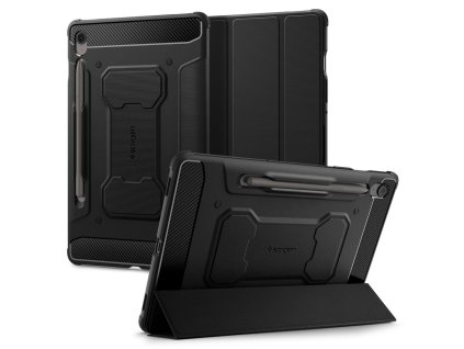 92631 spigen rugged armor pro ochranny obal pre samsung galaxy tab s10 fe plus cierny