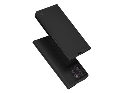 92616 techsuit magskin book otvaracie puzdro na motorola edge 60 pro cierne