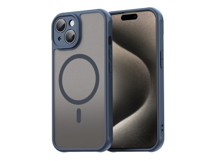 93009 techsuit halofrost ii magsafe ochranny kryt na iphone 15 tmavomodry