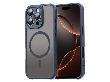 93081 techsuit halofrost ii magsafe ochranny kryt na iphone 16 pro tmavomodry