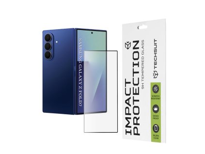 93612 2 techsuit 111d full cover full glue glass ochranne sklo predny displej pre samsung galaxy z fold7 cierne