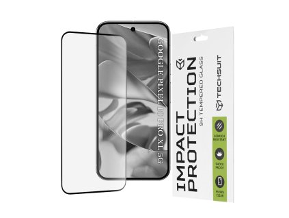 96156 techsuit 111d full cover full glue glass ochranne sklo pre google pixel 10 pro xl cierne