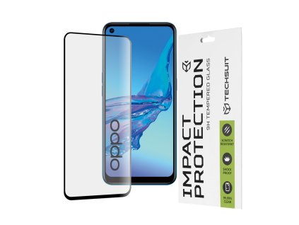 93654 techsuit 111d full cover full glue glass ochranne sklo pre oppo a53 4g a53s 4g cierne