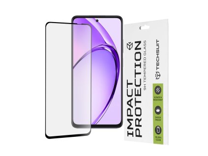 94707 techsuit 111d full cover full glue glass ochranne sklo pre oppo a80 5g cierne