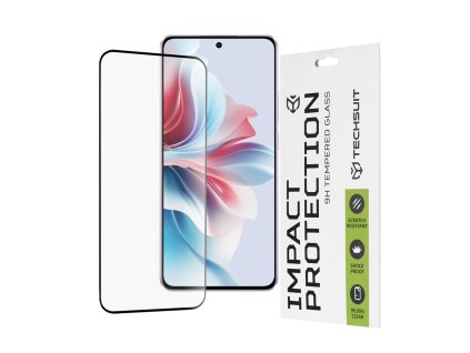93972 techsuit 111d full cover full glue glass ochranne sklo pre oppo reno11 f cierne