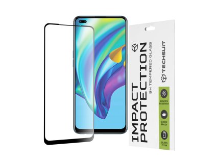 93642 techsuit 111d full cover full glue glass ochranne sklo pre oppo reno4 lite cierne